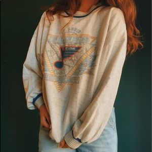 St Louis Blues Vintage 90s Sweatshirt